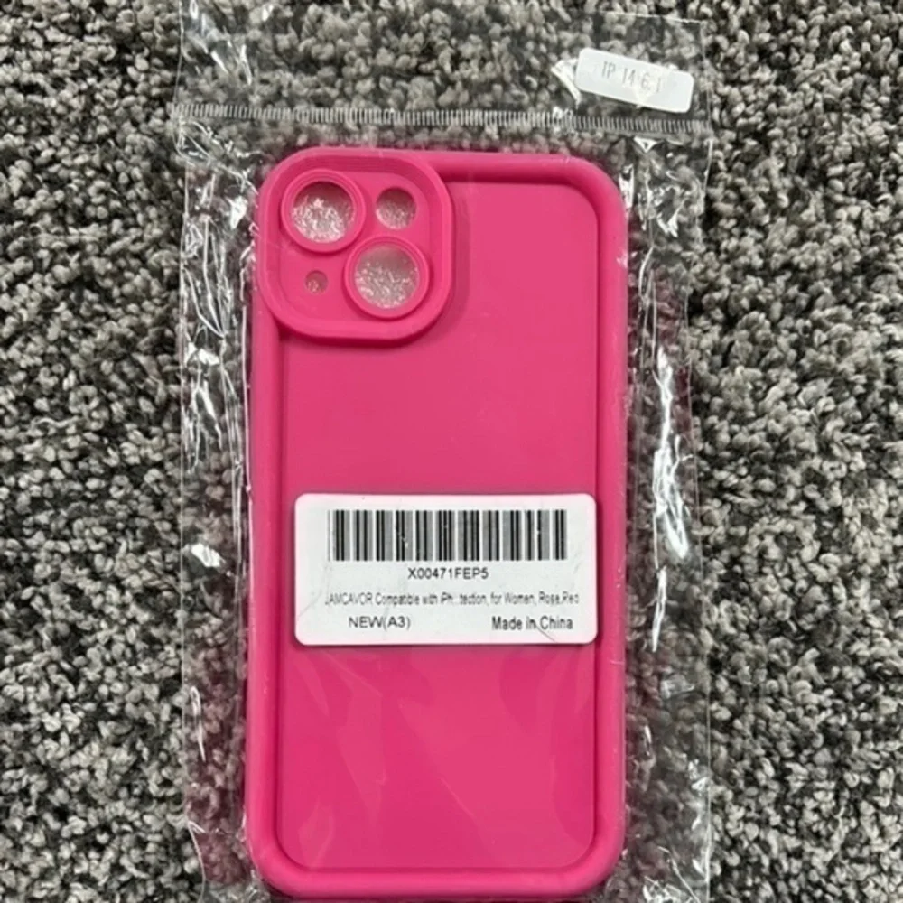 Bright Pink Smartphone Case for iPhone 14